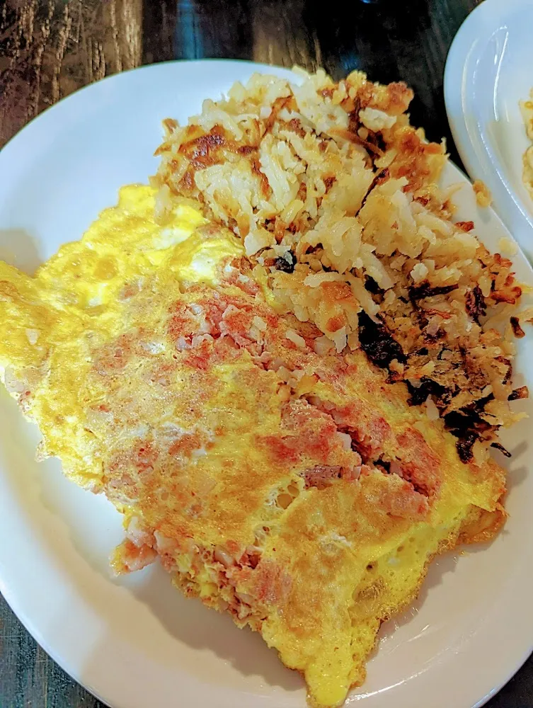 Corned Beef Hash Omelet